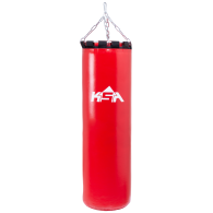 Мешок боксерский PB-01, 120 см, 45 кг, тент, красный
